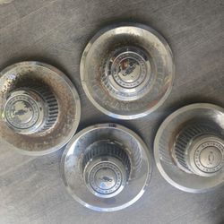 Chevy Hub Cap Rim Covers Chrome Classic