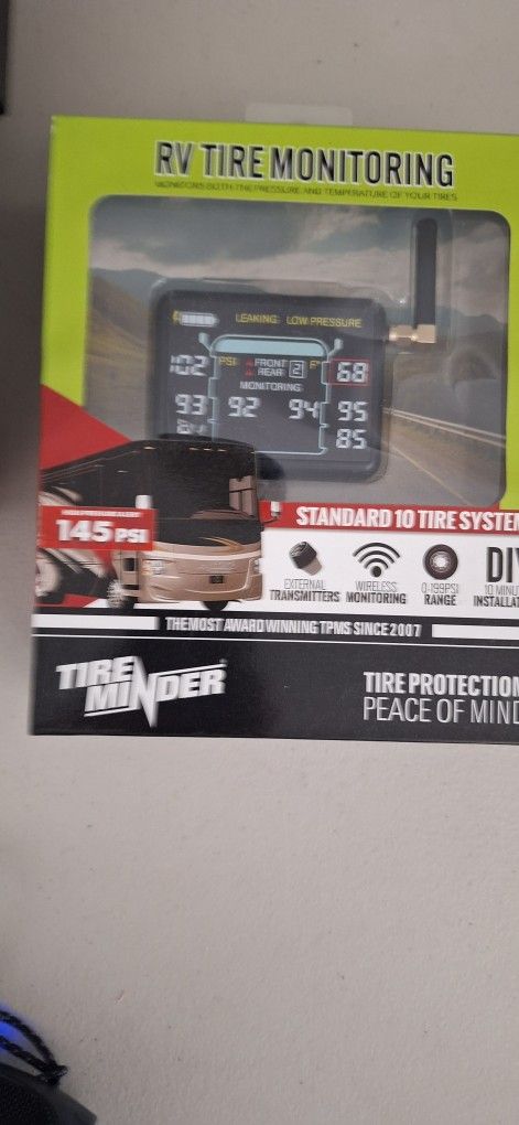 Rv Tire Monitoring System- New