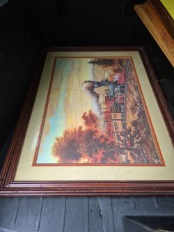 A c.w. vittitow limited edition print only 3000 sold