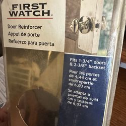 New!! Solid Brass Door Reinforcer For 1 3/4” Door 