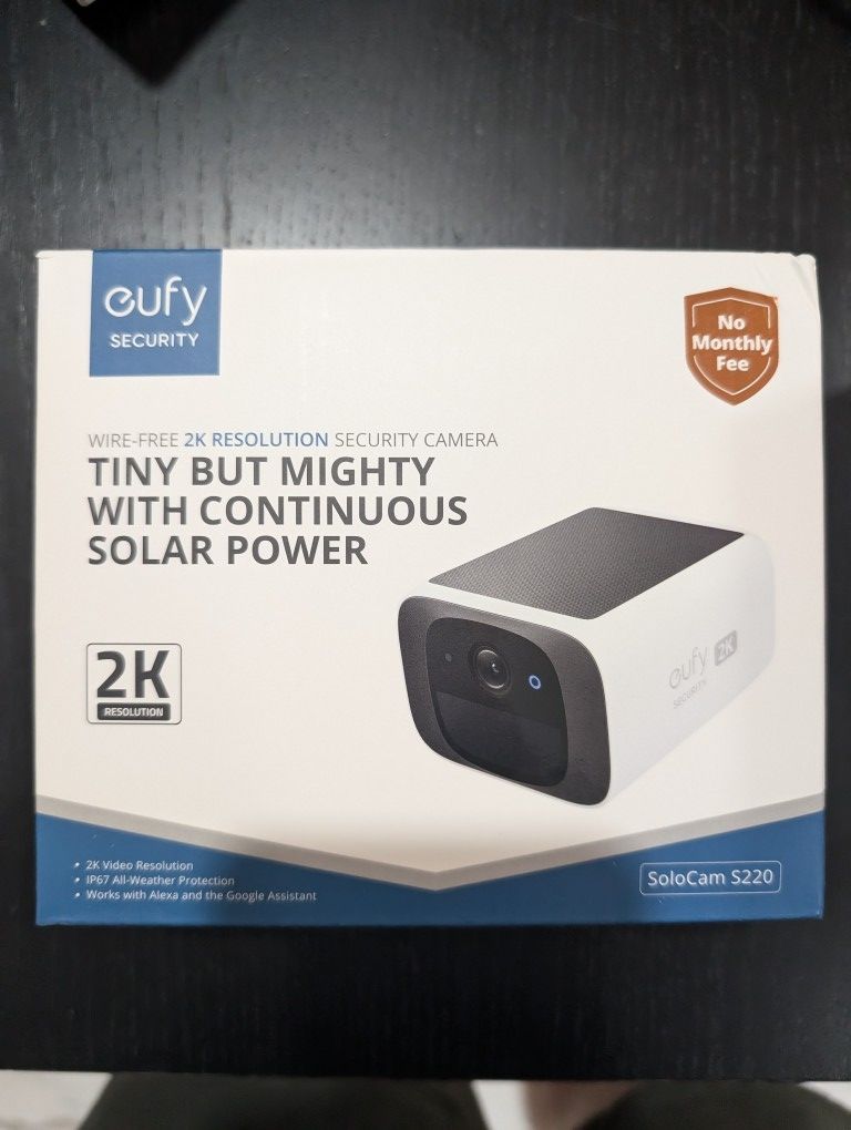 Brand New Eufy SoloCam S220 Security Camera