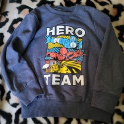 Marvel Jumping Beans Soft Fleece Marvel Sweatshirt For Boys