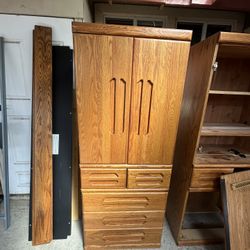 6 Foot Vintage Dresser 