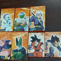 Limited Edition Reese’s Puffs Dragonball Z All 7 Collectors Unopened Cereals