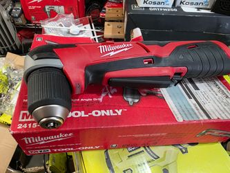 M12 12V Lithium-Ion Cordless 3/8 in. Right Angle Drill (Tool-Only)
