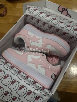 Light Pink Hello Kitty Bape