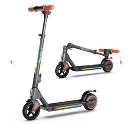 K1MAX 150W Kids Foldable Electric E Scooter 10mph Adjustable Handlebar ebike LED lights