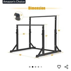 Pull Up Station, Bongkim Power Tower Portable Pullup Bar Station, Pull Up Bar for Home Gym, Pull Up Tower Station 330LBS +Bongkim Dip Bar, Heavy Duty