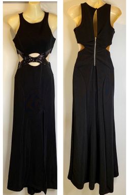 Size 1 Black Formal Dress $100