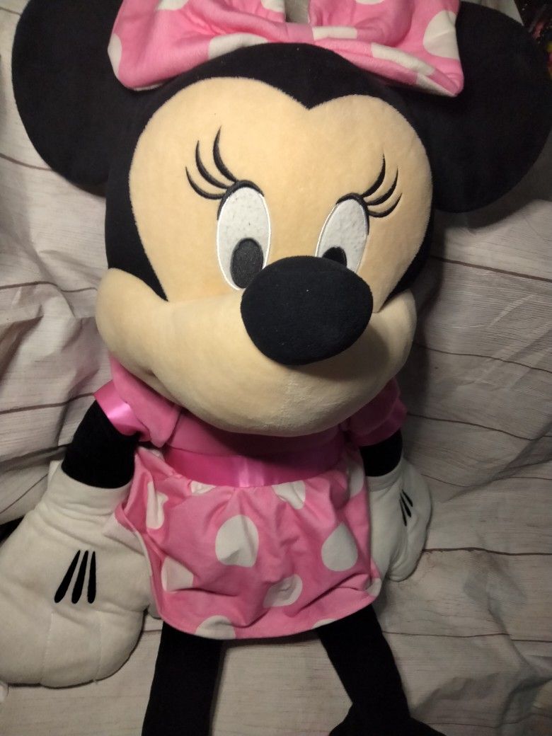 Giant Minnie Mouse Plush 3ft Tall Disney Baby