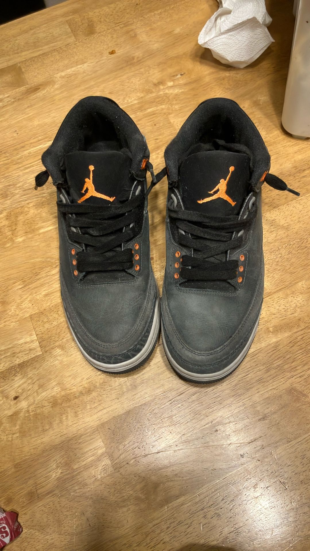 Jordan 3 Retro Orange Black