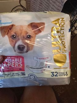 Small female dog diapers free