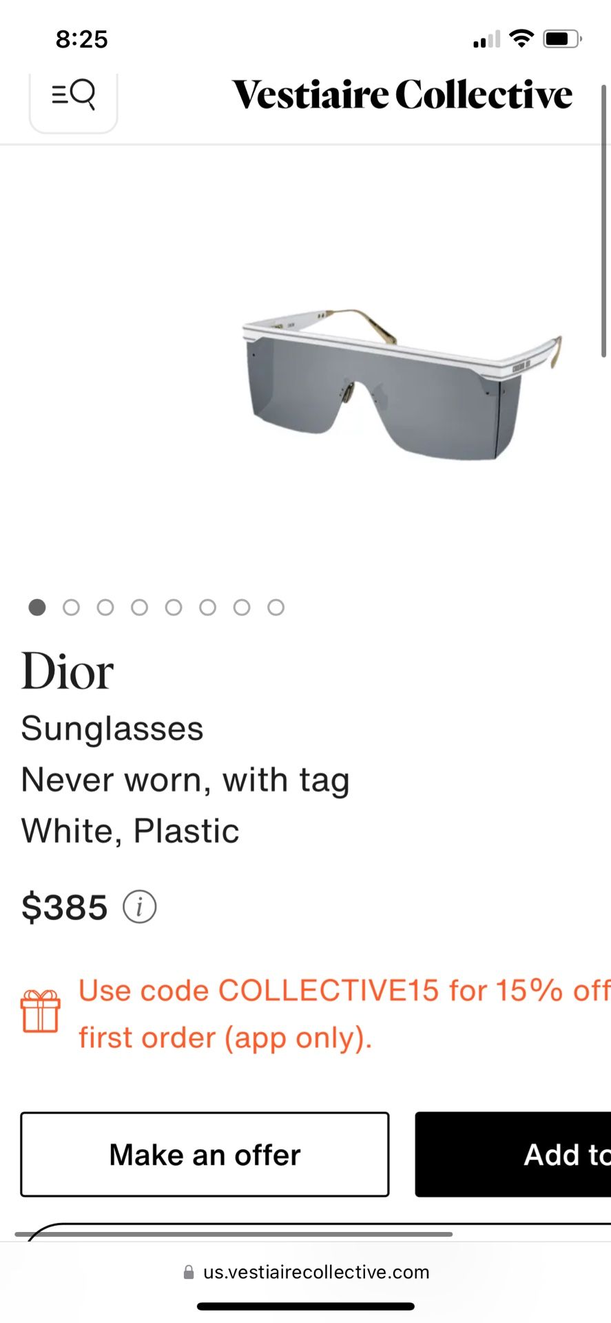 Christian Dior Sunglasses