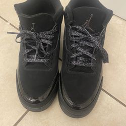 Jordan 3’s Black Size 11 Worn Once No Box