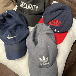 Caps each 10$ all for 40$