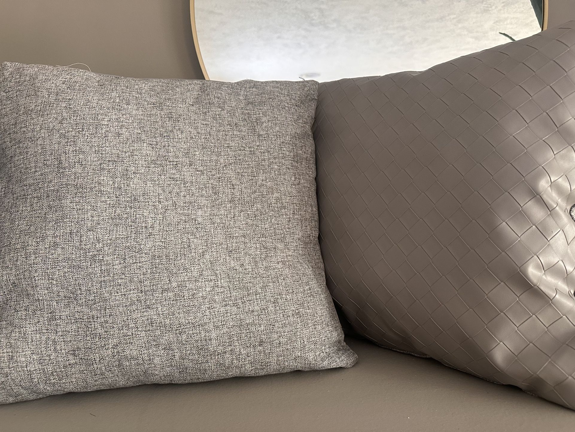 2 Medium Size Couch Pillows
