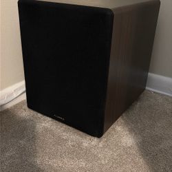 Fluance 10 inch powered subwoofer