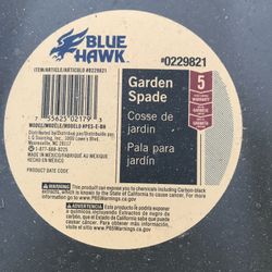 Blue Hawk Garden Spade 