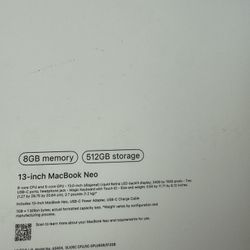 MacBook Neo New