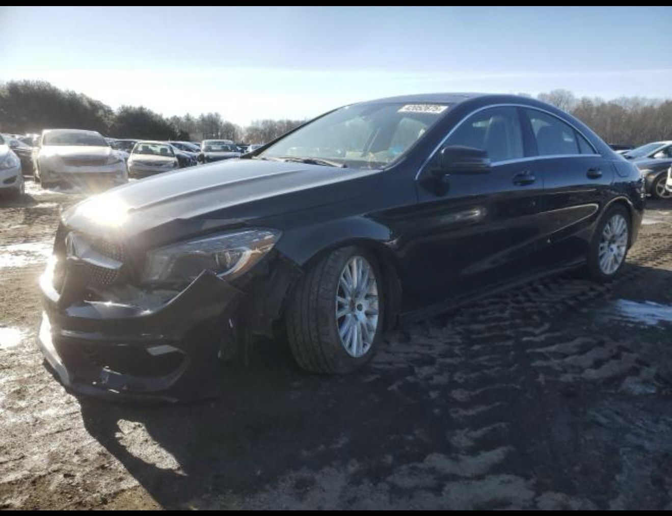 2014 MERCEDES BENZ CLA250 PART OUT