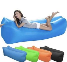 Inflatable Lounger For Camping Or Backyard 