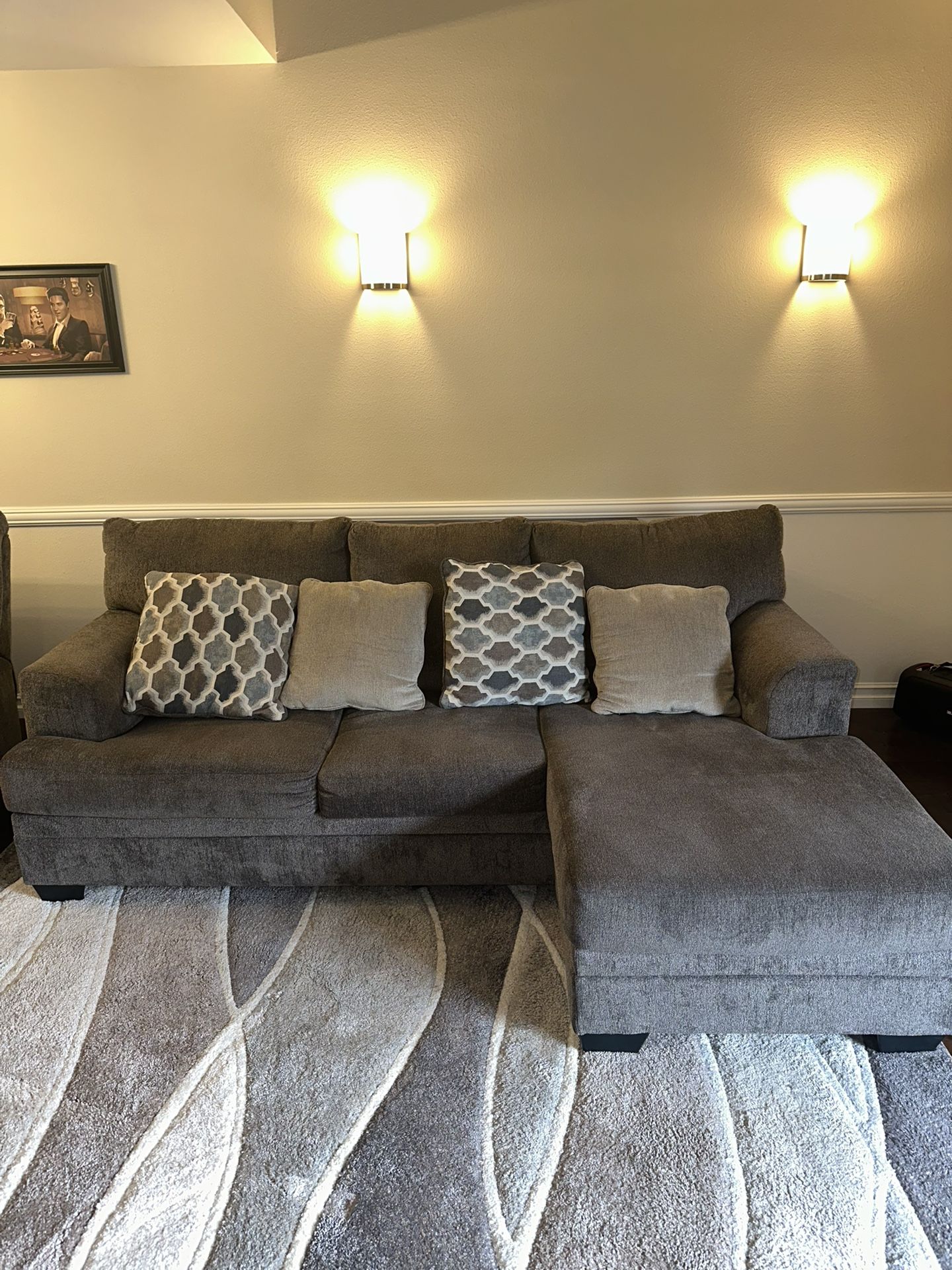 Dorsten Sofa Chaise $340