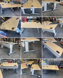 Commercial grade office desks training classroom tables office furniture
