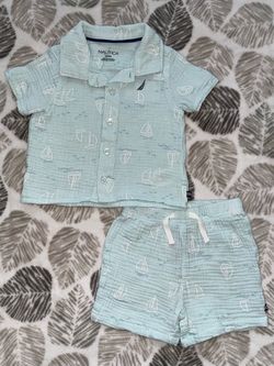 Nautica 6-9 months baby boy outfit