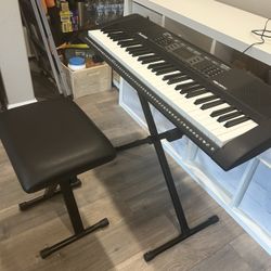 Beginner Keyboard With Stand And Stool