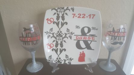 PERSONALIZED WEDDING SET