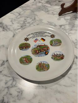 German collectible plate