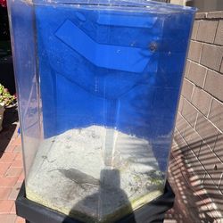 40 Gallon Clear for Life Hex Acrylic Aquarium Fish Tank