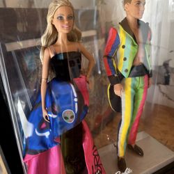 RARE! Barbie And Ken MOSCHINO 