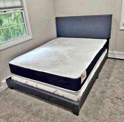 New Full Size Mattress with Bedframe For Sale - Free Home Delivery