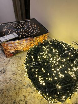 394ft Christmas string lights, Christmas lights, holiday lights, Luces de Navidad