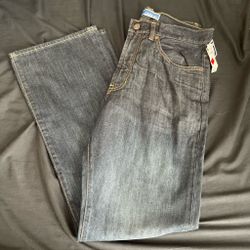 Loose Fit Dark Wash Denim Jeans – New with Tags