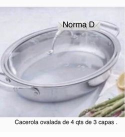 Cacerola Ovalada De 4 Qts Nueva En Su Caja 🌺 Princess House. 🌺