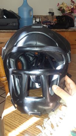 GTMA face protection for boxing training