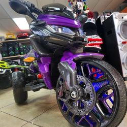 Purple Tricycle Bike For Kids 