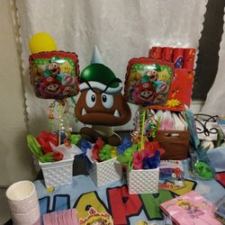 Mario party Decorations