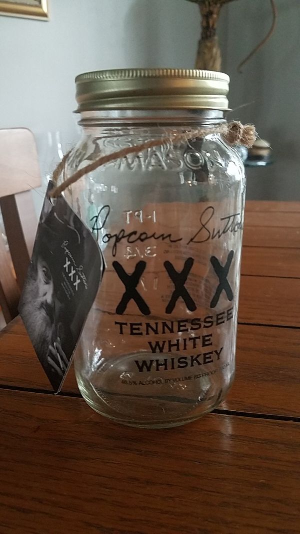 Popcorn Sutton moonshine Jar (Empty) for Sale in Palm Harbor, FL OfferUp