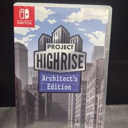 Project High Rise Architects Edition Nintendo Switch 