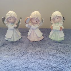 Trio Angel Figurines 