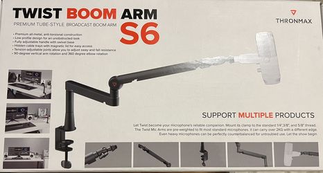 Thronmax Twist Boom Arm S6premium Broadcast Boom New Not Opened 