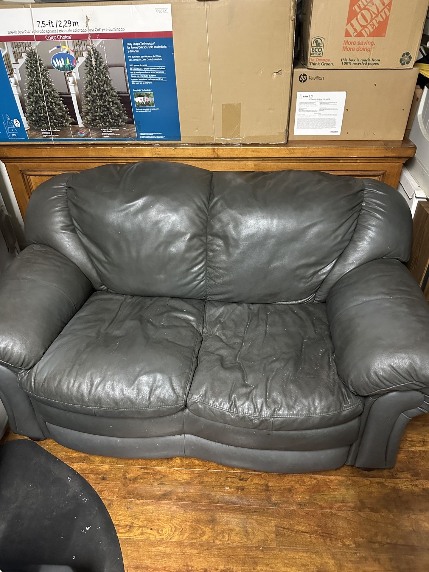 Small Green 2 Seat Couch
