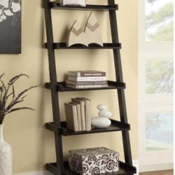 Cappuccino Ladder Bookshelf 