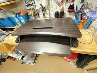 Stand up riser lift desk table height adjustable