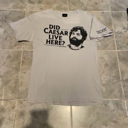 Vintage The Hangover Caesars Palace Shirt Men’s M Grey Movie Promo 2014
