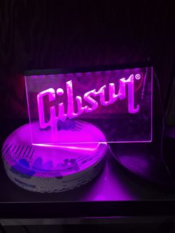 Gubson Neon Sign