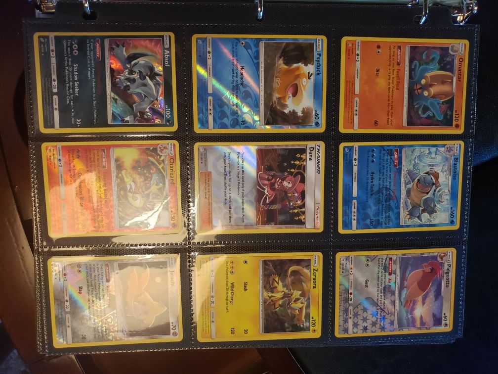 ~250 holo and up pokemon cards